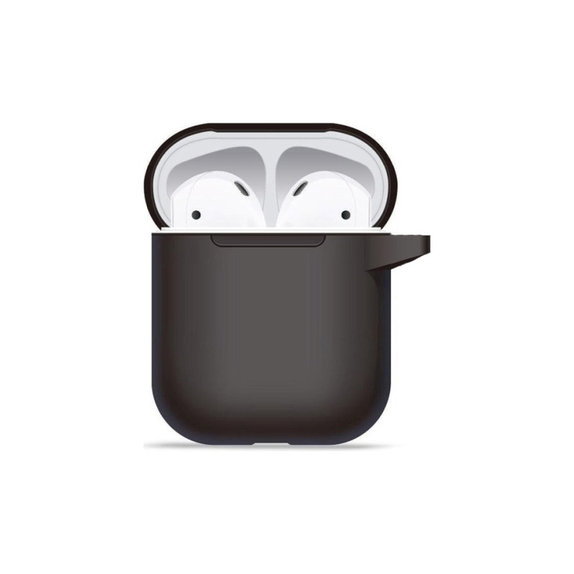 Custodia in silicone per AirPods 1 e 2, Black