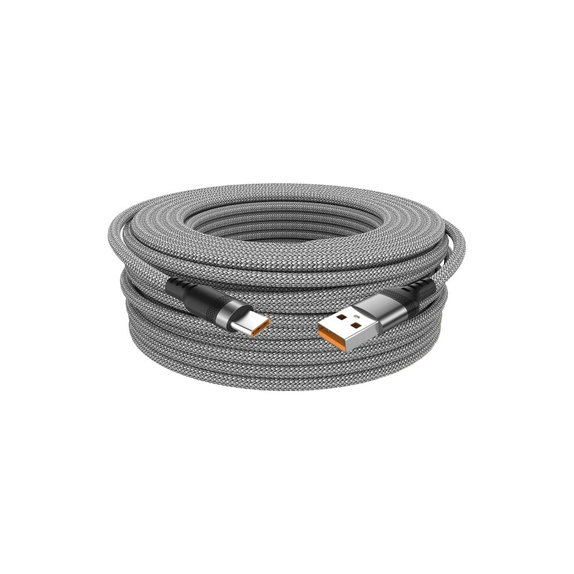 Cavo USB-A / USB-C, 6A, 1m, Gray