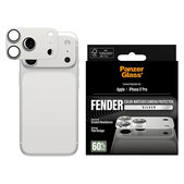 Protezione obiettivo Fender per iPhone 17 Pro, Argento, PanzerGlass