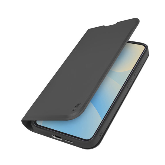 Custodia Book Wallet Smooth per Samsung S26+, Black, SBS