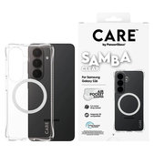 Custodia Samba con QI bianco per Samsung Galaxy S26, Trasparente, PanzerGlass