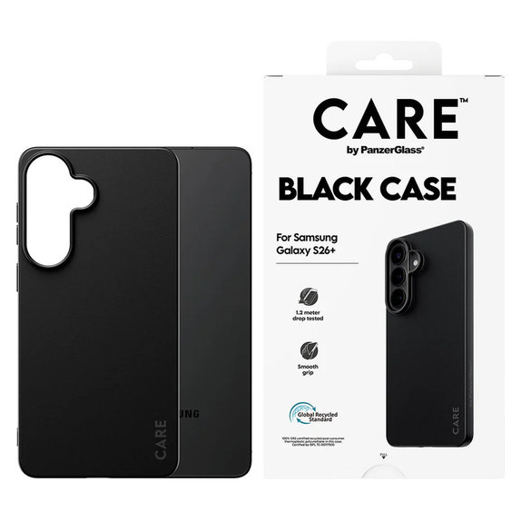 Custodia TPU per Samsung Galaxy S26+, Nero, PanzerGlass