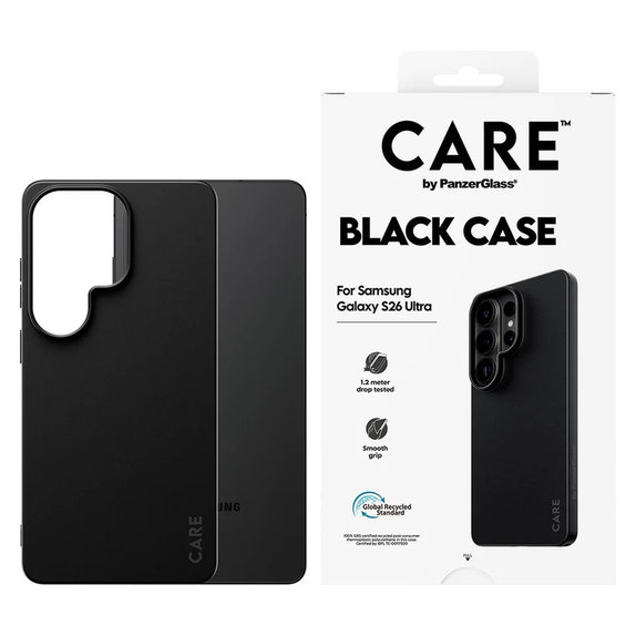 Custodia TPU per Samsung Galaxy S26 Ultra, Nero, PanzerGlass