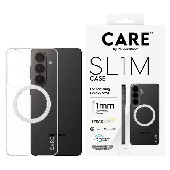 Custodia SL1M per Samsung Galaxy S26+, Trasparente, PanzerGlass