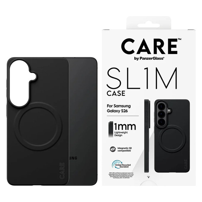 Custodia SL1M per Samsung Galaxy S26, Nero, PanzerGlass