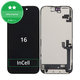 Schermo In-Cell HD+ per iPhone 16, Vetro touch con cornice