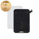 Vetro scocca posteriore per iPhone 17 Pro Max, Silver, Pulled A