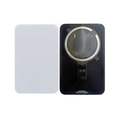 Vetro della scocca posteriore con MagSafe per iPhone 17 Pro Max, Silver