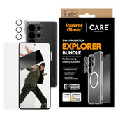 Bundle 3-in-1 Explorer per Samsung S26 Ultra, PanzerGlass