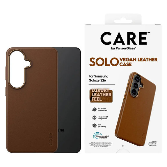 Custodia Solo per Samsung Galaxy S26, Hnedé, PanzerGlass