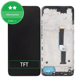 Schermo per Motorola One Fusion Plus, Black, Vetro touch con cornice