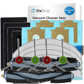 Set di ricambio per Yeedi Cube, CC (2x spazzola principale, 4x filtro, 4x spazzola laterale, 4x panno lavapavimenti)