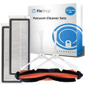 Set di ricambio per Xiaomi Mi Robot Vacuum Mop Essential (Mijia G1) (1x spazzola principale, 2x filtro, 2x spazzola laterale)