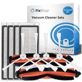 Set di ricambio per Xiaomi Mi Robot Vacuum Mop Essential (Mijia G1) (2x spazzola principale, 4x filtro, 4x spazzola laterale)