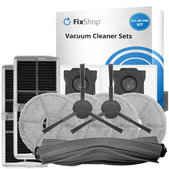 Set di ricambio per Xiaomi Dreame Mova E30 Ultra (1x spazzola principale, 2x filtro, 2x spazzola laterale, 4x panno lavapavimenti, 2x sacchetto raccoglipolvere)