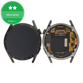 Schermo per Huawei Watch GT 3 46mm JPT-B19, Vetro touch con cornice, Black
