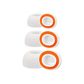 Punte auricolari di ricambio in silicone per AirPods 3 Pro, memory foam, set (L, M, S), bianco