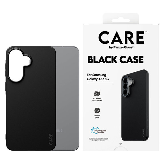 Custodia TPU per Samsung Galaxy A57, Nero, PanzerGlass