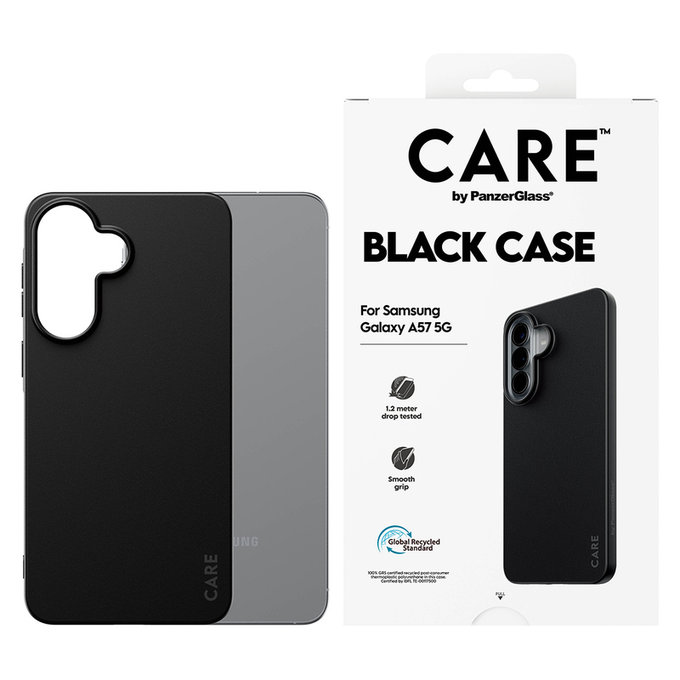 Custodia TPU per Samsung Galaxy A57, Nero, PanzerGlass