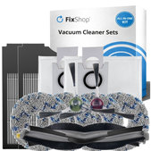 Set di ricambi per Ecovacs X1 Omni, T10 (1x spazzola principale, 2x filtro, 2x spazzola laterale, 4x panno mop, 2x sacchetto polvere)