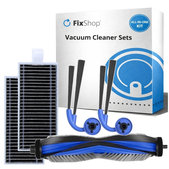 Set di ricambi per Ecovacs Deebot X11 Pro, X11 (1x spazzola principale, 2x filtro, 2x spazzola laterale)