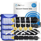 Set di ricambi per iRobot Roomba 500, 600-series (2 paia di spazzole principali, 4x filtro, 4x spazzola laterale)