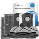 Set di ricambi per Mova P50 Ultra (1x spazzola principale, 2x filtro, 2x spazzola laterale, 4x panno mop, 2x sacchetto polvere)