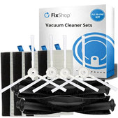 Set di ricambi per Rowenta X-Plorer S75 (2x spazzola principale, 4x filtro, 4x spazzola laterale)