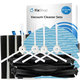 Set di ricambi per Rowenta X-Plorer S75 (2x spazzola principale, 4x filtro, 4x spazzola laterale, 4x panno mop)
