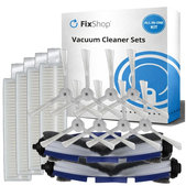 Set di ricambi per Rowenta Explorer s60 (2x spazzola principale, 4x filtro, 8x spazzola laterale)