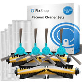 Set di ricambi per Sencor SRV9250, 9200, 8250, 6250, 4200 (2x spazzola principale, 4x filtro, 4x spazzola laterale)
