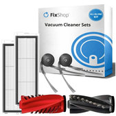 Set di ricambi per Xiaomi Roborock Qrevo, Qrevo Curv, Qrevo Edge, Qrevo 5AE (1x spazzola principale, 2x filtro, 2x spazzola laterale)