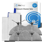 Set di ricambi per Xiaomi Robot Vacuum E5 (2x filtro, 4x spazzola laterale, 2x panno mop)
