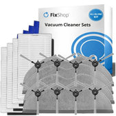 Set di ricambi per Xiaomi Robot Vacuum E5 (4x filtro, 8x spazzola laterale, 4x panno mop)