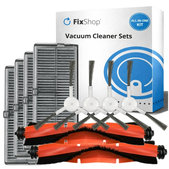 Set di ricambi per Xiaomi Robot Vacuum H40 - Standard set XL (2x spazzola principale, 4x filtro, 4x spazzola laterale)