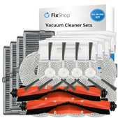 Set di ricambi per Xiaomi Robot Vacuum H40 - Complete set XL (2x spazzola principale, 4x filtro, 4x spazzola laterale, 8x panno mop, 4x sacchetto polvere)