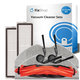 Set di ricambi per Xiaomi Robot Vacuum S40 (1x spazzola principale, 2x filtro, 2x spazzola laterale, 2x panno mop)