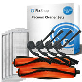 Set di ricambi per Xiaomi Robot Vacuum S40 Pro (2x spazzola principale, 4x filtro, 4x spazzola laterale)