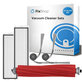 Set di ricambi per Roborock QV 35A, QR 798, QV35S (1x spazzola principale, 2x filtro, 2x spazzola laterale)