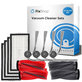 Set di ricambi per Roborock G20s Ultra, Saros 10R, 20 (2x spazzola principale, 4x filtro, 4x spazzola laterale)
