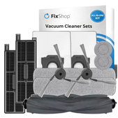 Set di ricambi per Dreame Mova Z50 Ultra, Z5, Z5 Pro (1x spazzola principale, 2x filtro, 2x spazzola laterale, 2x panno mop, 2x panno mop laterale, 2x sacchetto polvere)