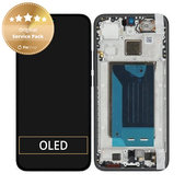 Schermo per Xiaomi 15T 5G, Black, Vetro touch con cornice, 5600010O12A00, Genuine Service Pack