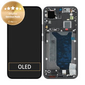 Schermo per Xiaomi 15T Pro 5G, Black, Vetro touch con cornice, 5600040O12U00, Genuine Service Pack