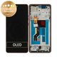 Schermo per Motorola Moto G86 5G, Vetro touch con cornice, Chrysanthemum, 5D68C30477, Genuine Service Pack
