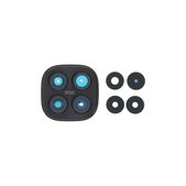 Vetrino fotocamera posteriore con cornice per Xiaomi Redmi Note 15 Pro 5G, Black
