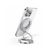 Anello magnetico pieghevole per telefono, argento
