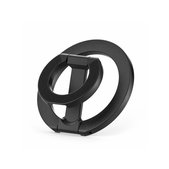 Supporto magnetico pieghevole bifacciale per MagSafe, nero