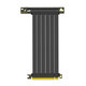 Cavo riser PCIe 4.0 x16 per scheda grafica, 20cm, nero