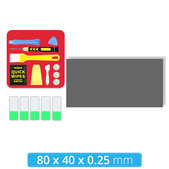 Pad termico Honeywell PTM7950, 80 × 40 × 0,25mm