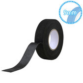 Nastro isolante in tessuto per cablaggi, 9mm x 20m, nero